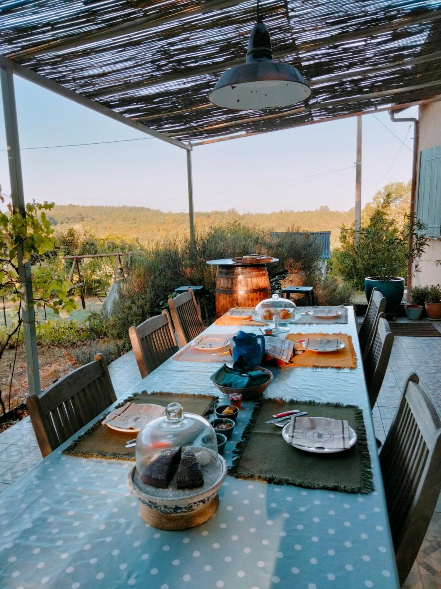 Chambre Familiale Anna "Mon Lit Au Pre" , Jusqu'A 4 Adultes Et 2 Enfants Avec Piscine Familles, Couples Ou Femmes Seulement Pontours Esterno foto