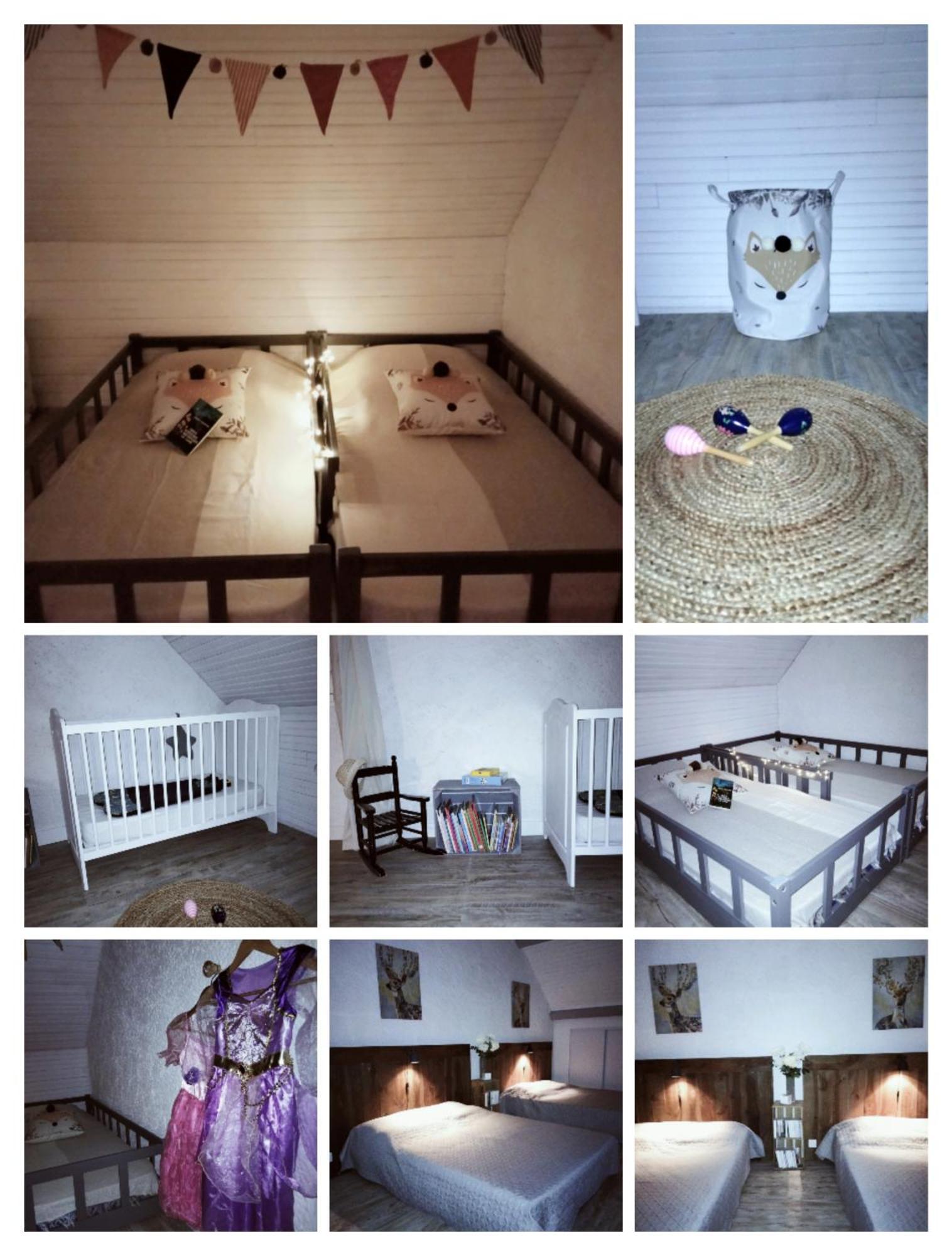 Chambre Familiale Anna "Mon Lit Au Pre" , Jusqu'A 4 Adultes Et 2 Enfants Avec Piscine Familles, Couples Ou Femmes Seulement Pontours Esterno foto